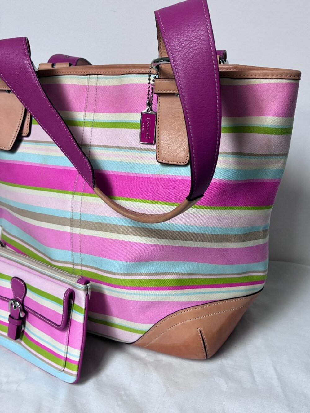 Coach Multicolor Tote & Wristlet - Picture 3 of 11